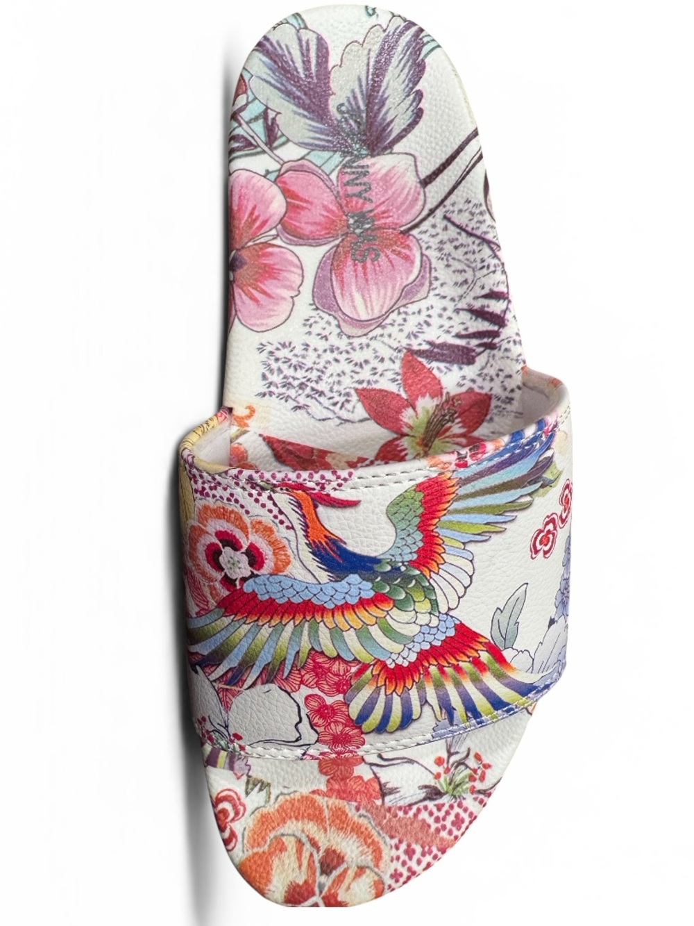 Johnny Was Slides, McDreamer Platform Floral Tropical Print Size 7 - Picture 5 of 14